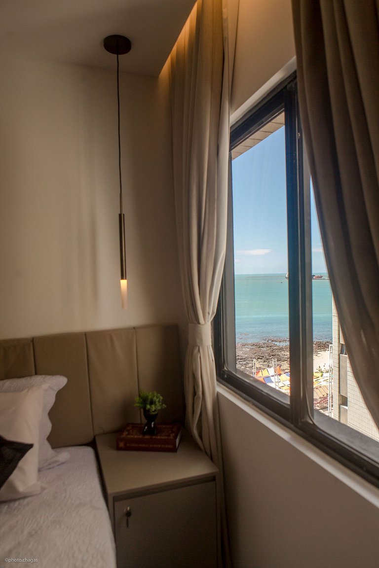 Flat Moderno e Elegante na Beira Mar de Fortaleza