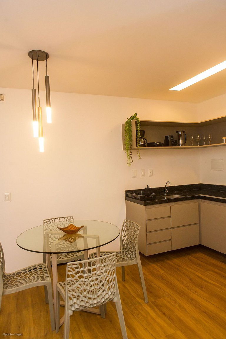 Flat Moderno e Elegante na Beira Mar de Fortaleza