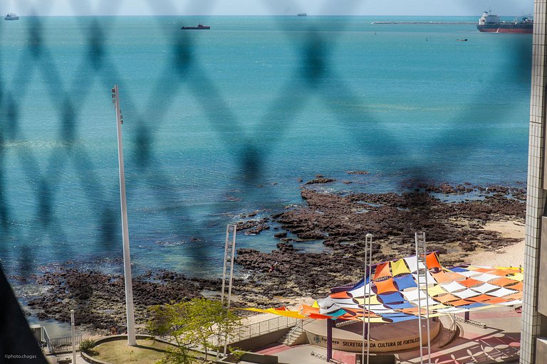 Flat Moderno e Elegante na Beira Mar de Fortaleza