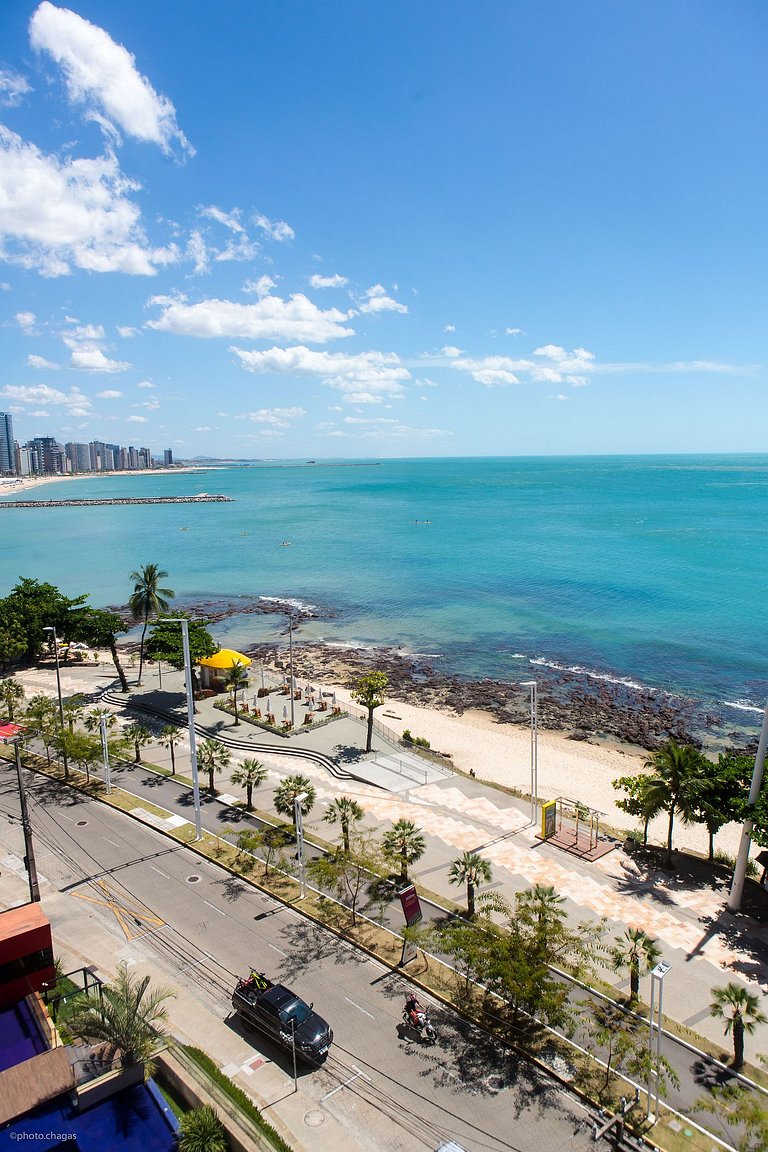 Flat Moderno e Elegante na Beira Mar de Fortaleza