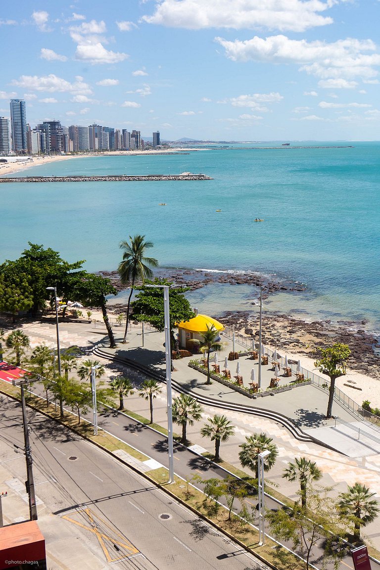 Flat Moderno e Elegante na Beira Mar de Fortaleza
