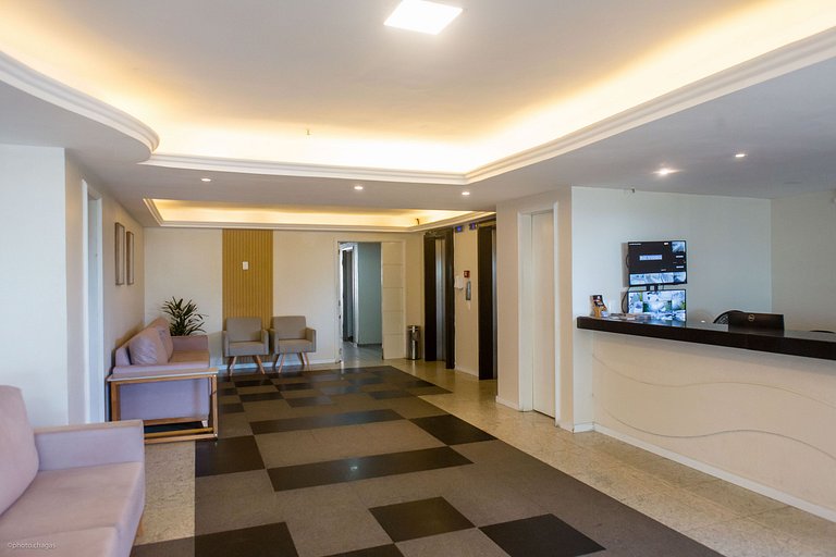 Flat Moderno e Elegante na Beira Mar de Fortaleza