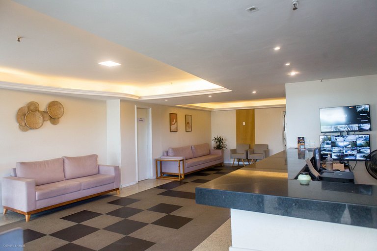 Flat Moderno e Elegante na Beira Mar de Fortaleza