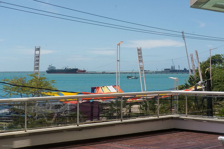 Flat Moderno e Elegante na Beira Mar de Fortaleza