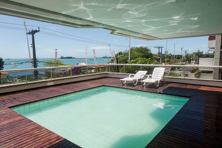 Flat Moderno e Elegante na Beira Mar de Fortaleza