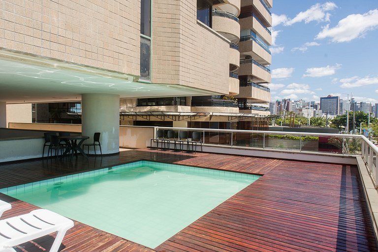 Flat Moderno e Elegante na Beira Mar de Fortaleza