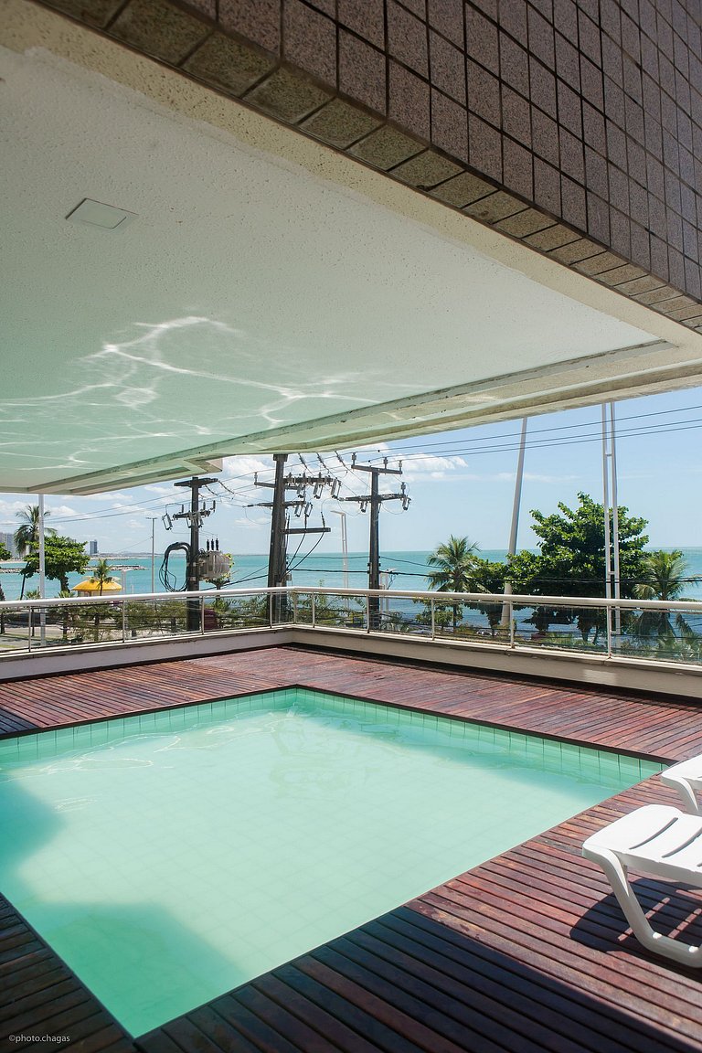 Flat Moderno e Elegante na Beira Mar de Fortaleza