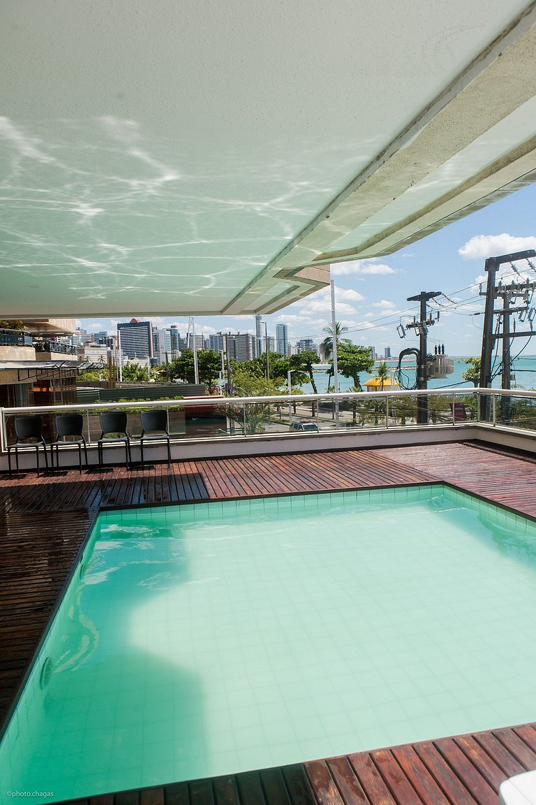 Flat Moderno e Elegante na Beira Mar de Fortaleza
