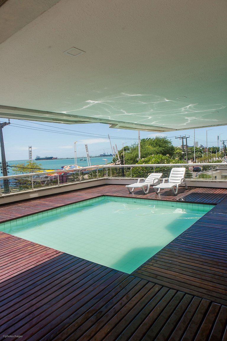 Flat Moderno e Elegante na Beira Mar de Fortaleza