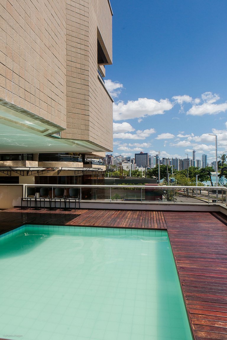 Flat Moderno e Elegante na Beira Mar de Fortaleza