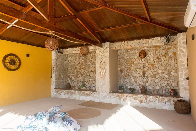 Casa Vila do Sol - 4 suítes - Praia da Taíba