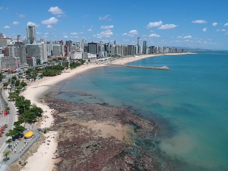 Flat Moderno e Elegante na Beira Mar de Fortaleza