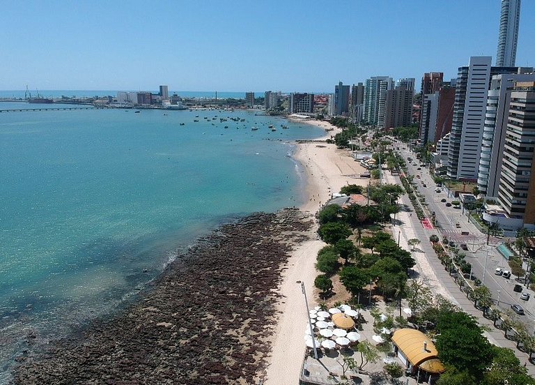 Flat Moderno e Elegante na Beira Mar de Fortaleza