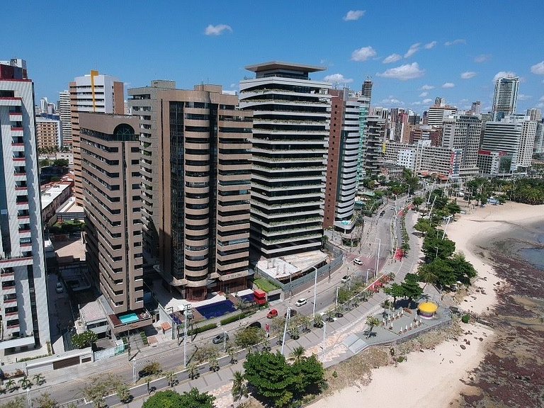 Flat Moderno e Elegante na Beira Mar de Fortaleza