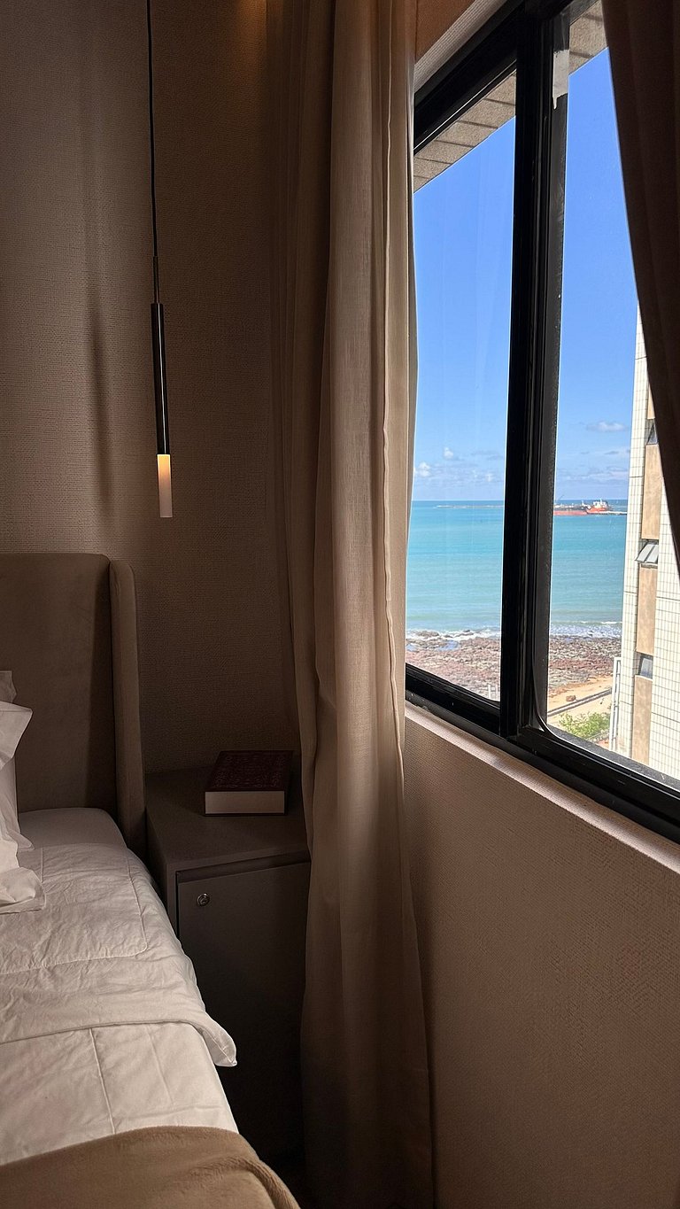 Flat Moderno e Elegante na Beira Mar de Fortaleza