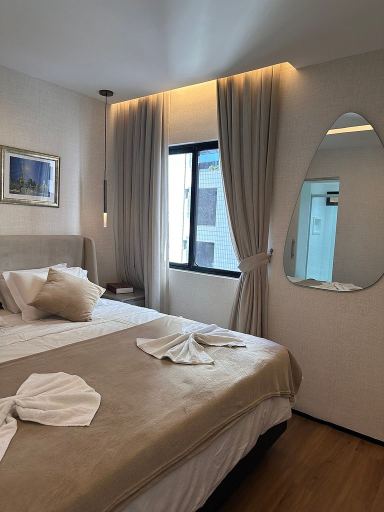 Flat Moderno e Elegante na Beira Mar de Fortaleza