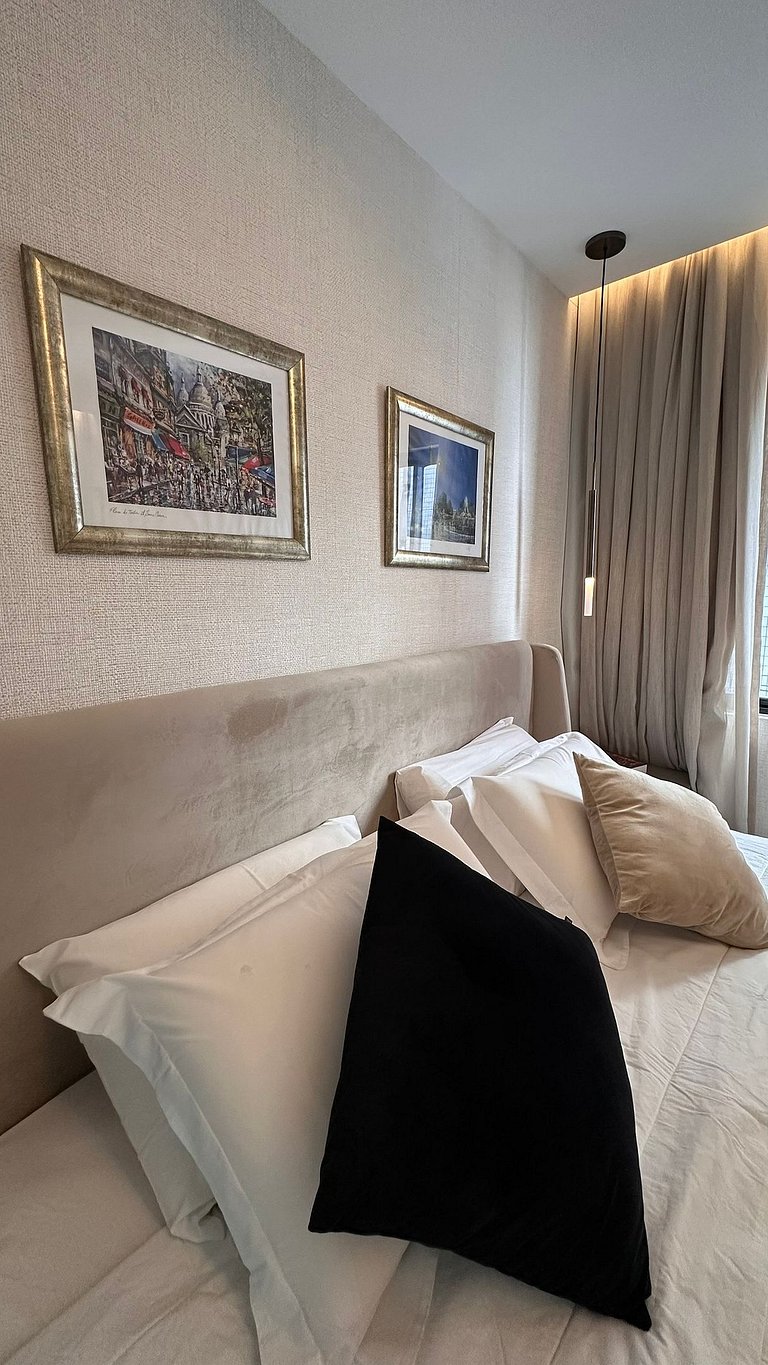 Flat Moderno e Elegante na Beira Mar de Fortaleza
