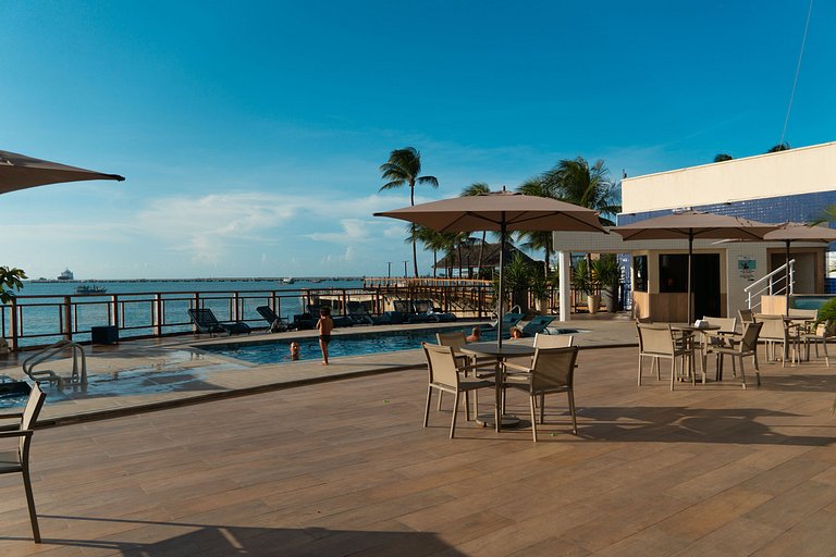 Beira Mar Fortaleza – Flat de Luxo no Iate Plaza!