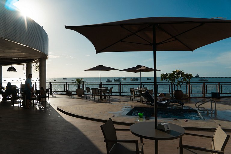 Beira Mar Fortaleza – Flat de Luxo no Iate Plaza!
