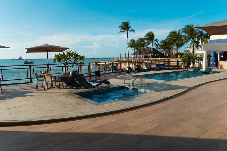 Beira Mar Fortaleza – Flat de Luxo no Iate Plaza!