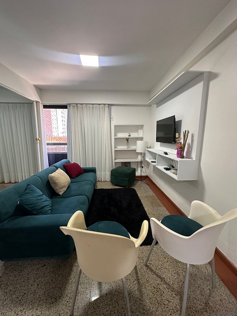 Flat Completo na Av. Beira Mar – Scala - Fortaleza