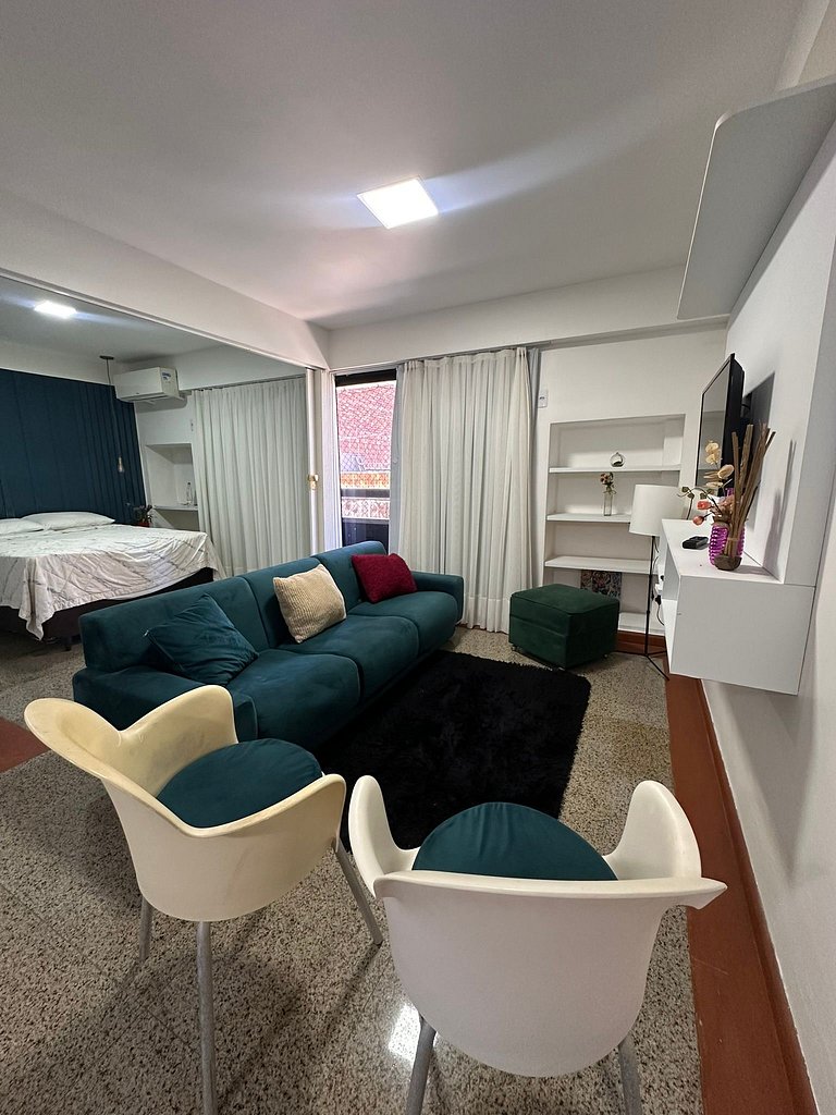 Flat Completo na Av. Beira Mar – Scala - Fortaleza