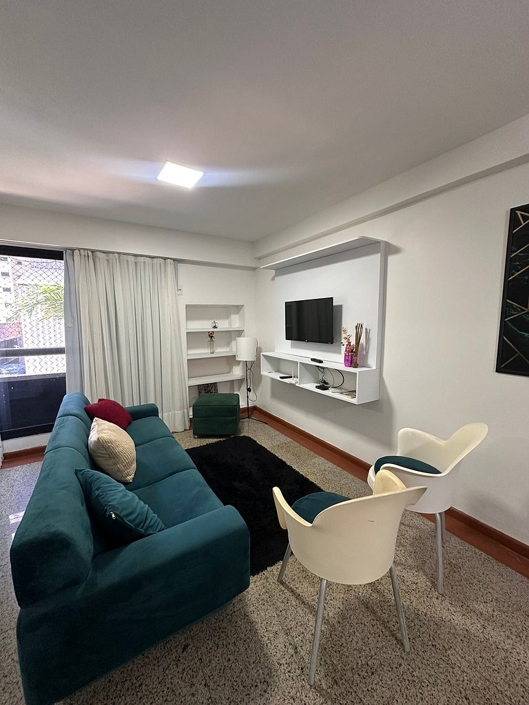 Flat Completo na Av. Beira Mar – Scala - Fortaleza