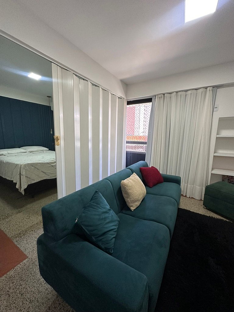 Flat Completo na Av. Beira Mar – Scala - Fortaleza