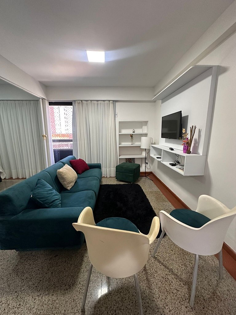 Flat Completo na Av. Beira Mar – Scala - Fortaleza