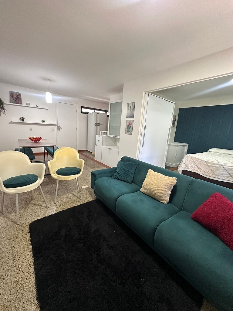 Flat Completo na Av. Beira Mar – Scala - Fortaleza