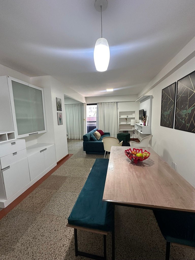 Flat Completo na Av. Beira Mar – Scala - Fortaleza