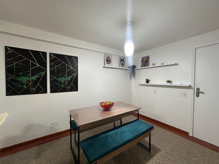Flat Completo na Av. Beira Mar – Scala - Fortaleza