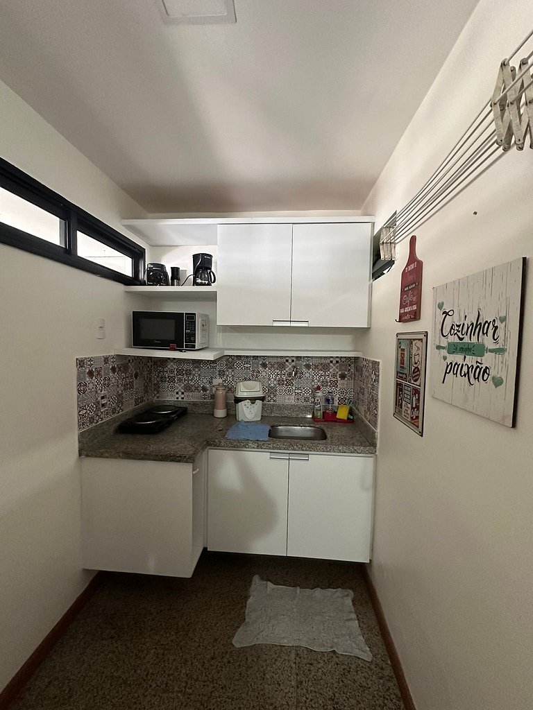 Flat Completo na Av. Beira Mar – Scala - Fortaleza