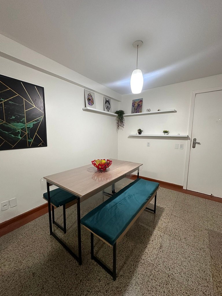 Flat Completo na Av. Beira Mar – Scala - Fortaleza