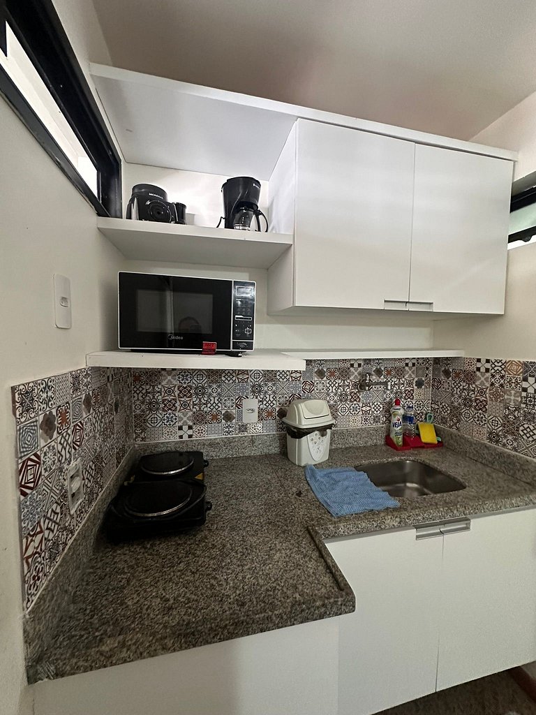 Flat Completo na Av. Beira Mar – Scala - Fortaleza