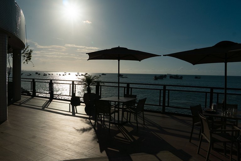 Flat Luxuoso Iate Plaza na Av.Beira Mar Fortaleza!