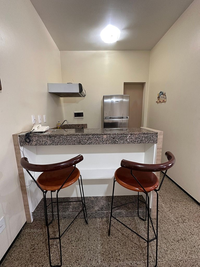 Flat Av.Beira-Mar – Conforto e Vista Incrível