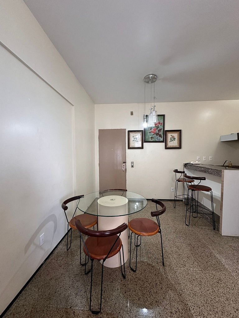 Flat Av.Beira-Mar – Conforto e Vista Incrível