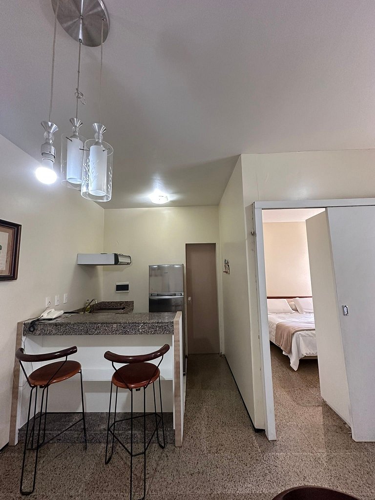 Flat Av.Beira-Mar – Conforto e Vista Incrível