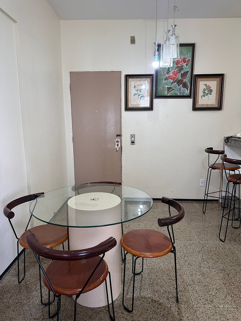 Flat Av.Beira-Mar – Conforto e Vista Incrível