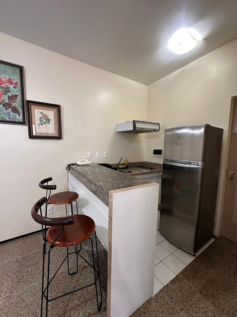 Flat Av.Beira-Mar – Conforto e Vista Incrível