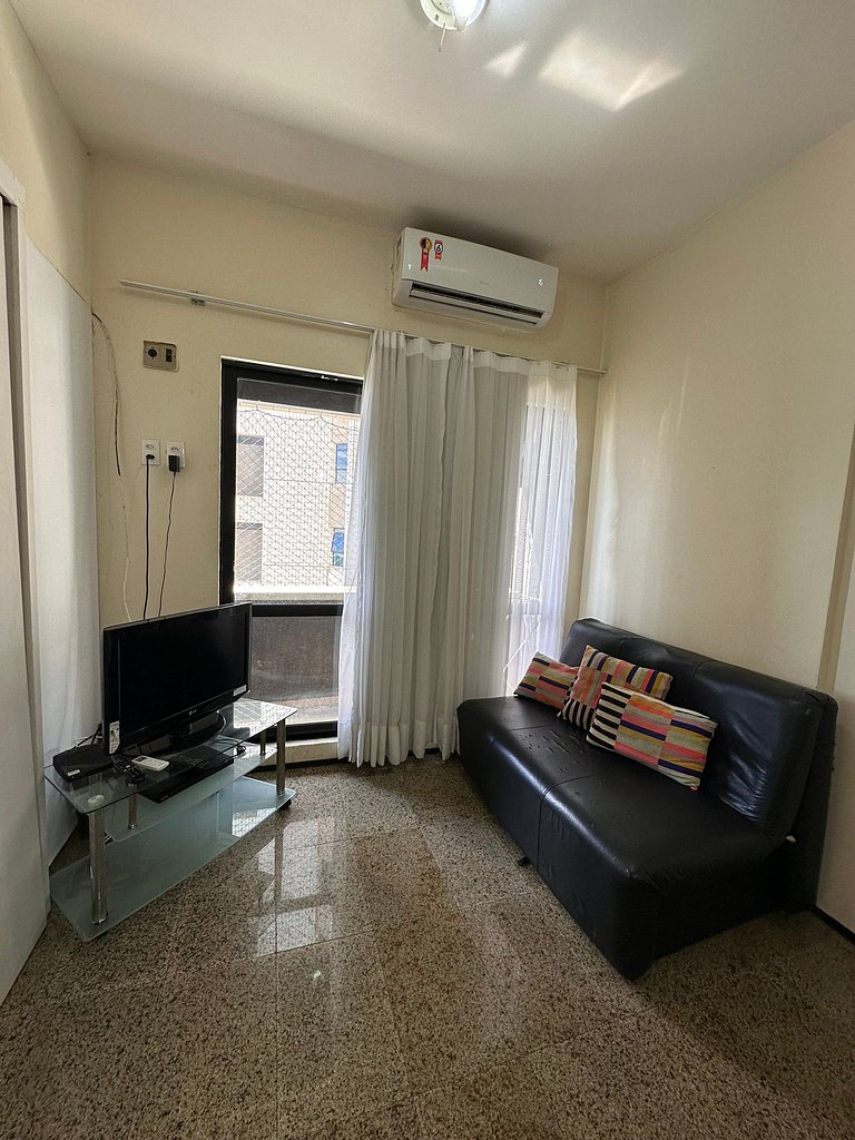 Flat Av.Beira-Mar – Conforto e Vista Incrível