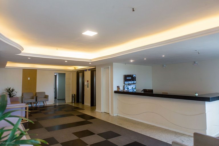 Flat Av.Beira-Mar – Conforto e Vista Incrível