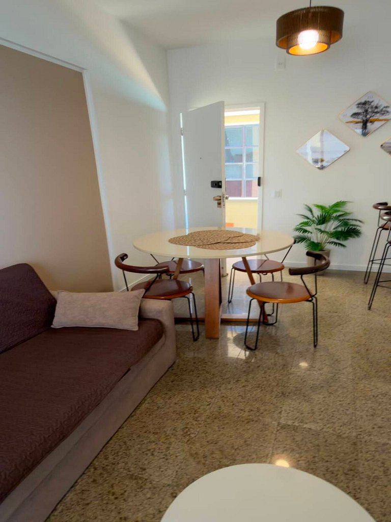 Av. Beira Mar - Flat com Localização Perfeita