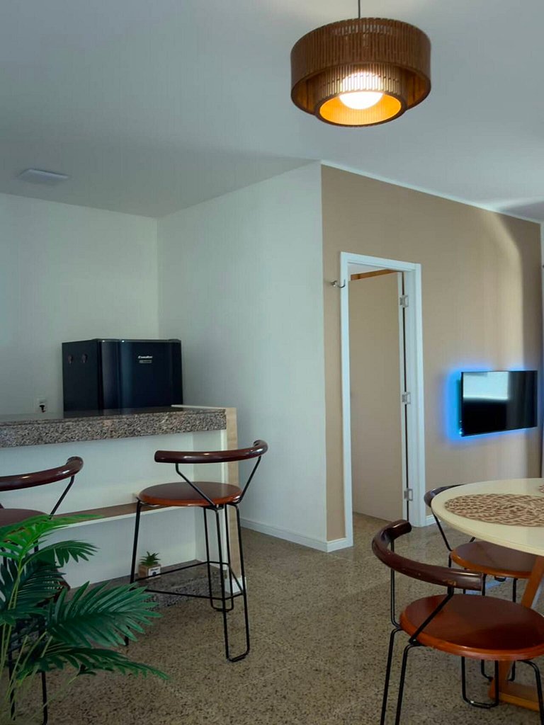 Av. Beira Mar - Flat com Localização Perfeita