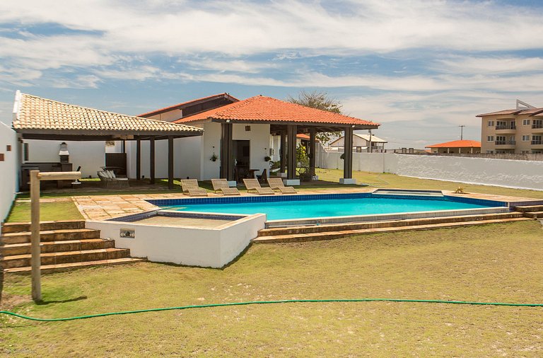 Casa Beira Mar - Piscina com Hidromassagem - Taíba