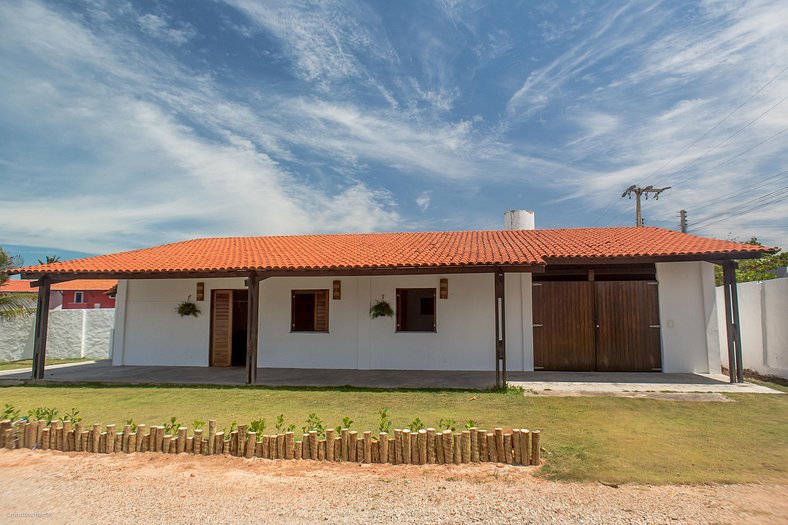 Casa Beira Mar - Piscina com Hidromassagem - Taíba